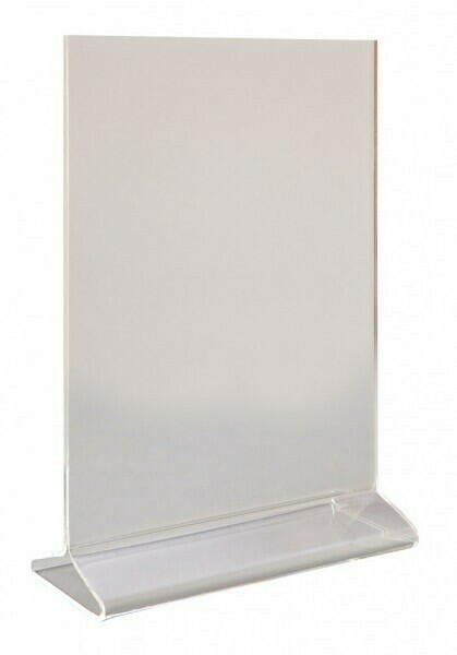 Se Perspex A5 Menu Holder (Vertikal) ❤ Stort online udvalg i Beaumont ❤ Hurtig levering: 1 - 2 Hverdage samt billig fragt ❤ Varenummer: BAR-11900 og barcode / Ean: &