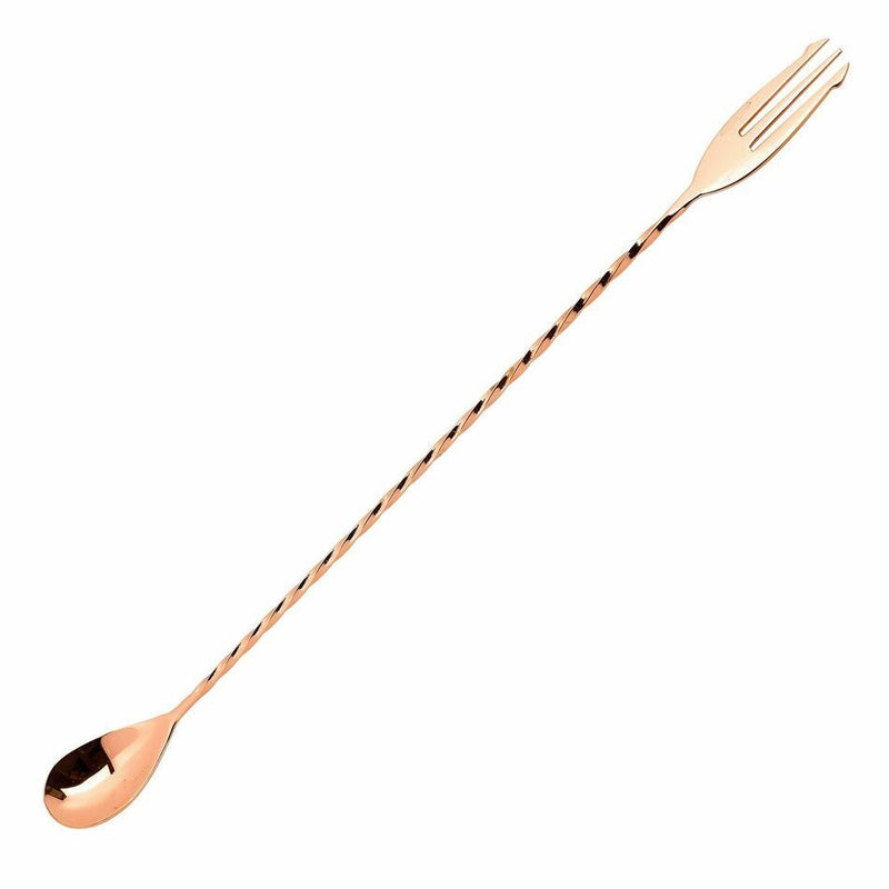 Se Cocktail Ske Med Fork Kobber Mezclar ✔ Kæmpe udvalg i  Beaumont ✔ Hurtig levering: 1 - 2 Hverdage samt billig fragt - Varenummer: BAR-16245 og barcode / Ean: &