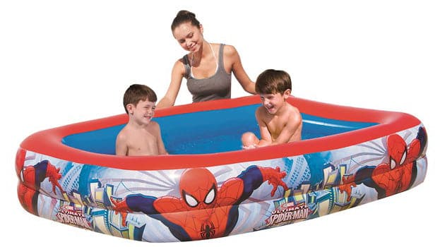 Se Badebassin 201 x 150 x 51 cm Spiderman ✔ Kæmpe udvalg i  Bestway ✔ Hurtig levering: 1 - 2 Hverdage samt billig fragt - Varenummer: MMA-17898011 og barcode / Ean: &