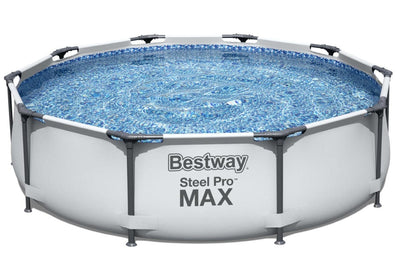Se Bestway Steel Pro MAX Frame Pool 305 x 76cm m/filter pumpe ✔ Kæmpe udvalg i  Bestway ✔ Hurtig levering: 1 - 2 Hverdage samt billig fragt - Varenummer: MMA-17856408 og barcode / Ean: '6942138981810 på lager - Udsalg på Badebassin/pools til pumpe Spar op til 51% - Over 1454 design brands på udsalg