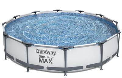 Se Bestway Steel Pro MAX Frame Pool 366 x  76cm m/filter pumpe (2022 model) ✔ Kæmpe udvalg i  Bestway ✔ Hurtig levering: 1 - 2 Hverdage samt billig fragt - Varenummer: MMA-17856416 og barcode / Ean: '6942138981865 på lager - Udsalg på Badebassin/pools til pumpe Spar op til 55% - Over 1454 design brands på udsalg
