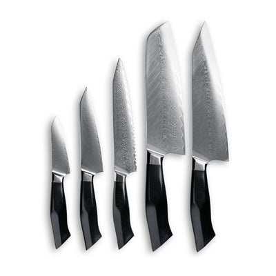 Se Knivsæt - Complete Set - Black (5 knive) ❤ Kæmpe udvalg i Qookware ❤ Hurtig levering: 1 - 2 Hverdage samt billig fragt - Varenummer: QOO-46455191470426 og barcode / Ean: '5745000613205 på lager - tilbud på Køkkenknive Spar op til 58% - Over 454 design mærker på tilbud