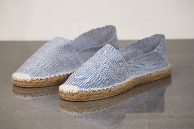 Se Hamam Espadrille Blå sildeben - 40 ❤ Hamam ❤ Hurtig levering: 1 - 2 Hverdage samt billig fragt ❤ Varenummer: HA-41808732061852 og barcode / Ean:  på lager - Kæmpe udvalg i  Espadrilles - Over 322 kendte brands på udsalg