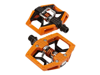 Se Crankbrothers Double Shot - MTB kombipedal - Orange/sort/sølv ❤ Kæmpe udvalg i Crankbrothers ❤ Hurtig levering: 1 - 2 Hverdage samt billig fragt - Varenummer: CKP-641300160072 og barcode / Ean: '641300160072 på lager - Udsalg på Pedaler Spar op til 55% - Over 400 kendte brands på udsalg