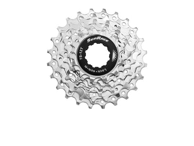 Se Sunrace CSR63 - Kassette 7 gear - 12-24 tands - Road - Til Shimano eller Sram - Nickel ❤ Stort online udvalg i Sunrace ❤ Hurtig levering: 1 - 2 Hverdage samt billig fragt - Varenummer: CKP-4710944242478 og barcode / Ean: '4710944242478 på lager - Udsalg på Kassetter Spar op til 61% - Over 785 kendte brands på udsalg