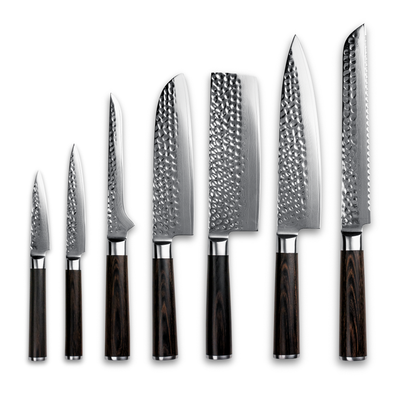 Se Knivsæt - Complete Set - Original (7 knive) ❤ Kæmpe udvalg i Qookware ❤ Hurtig levering: 1 - 2 Hverdage samt billig fragt - Varenummer: QOO-46455211131226 og barcode / Ean: '5745000613342 på lager - tilbud på Køkkenknive Spar op til 65% - Over 454 design mærker på tilbud