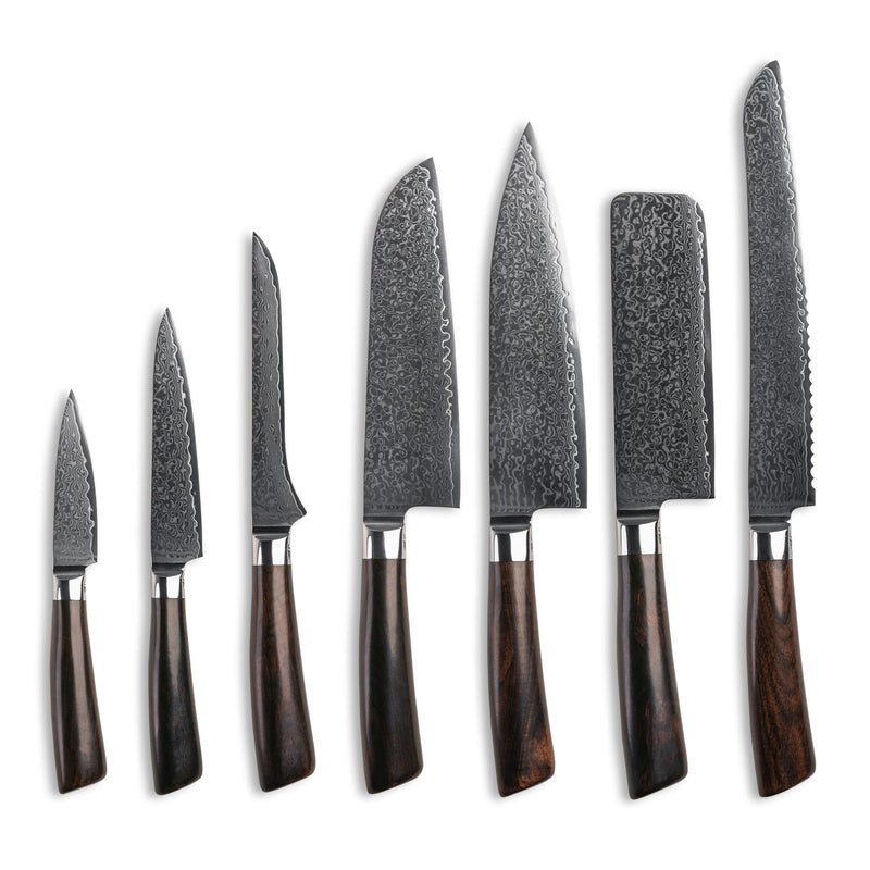 Se Knivsæt - Complete Set - Rose - (7 knive) ❤ Kæmpe udvalg i Qookware ❤ Hurtig levering: 1 - 2 Hverdage samt billig fragt - Varenummer: QOO-46455407837530 og barcode / Ean: &