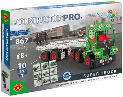 Se Constructor Pro Super Lastbil 10-i-1 Metal Konstruktionsbyggesæt ✔ Kæmpe udvalg i  Alexander ✔ Hurtig levering: 1 - 2 Hverdage samt billig fragt - Varenummer: MMA-2181914 og barcode / Ean: '5906018019148 på lager - Udsalg på Metal Konstruktionsbyggesæt Spar op til 65% - Over 1454 design brands på udsalg