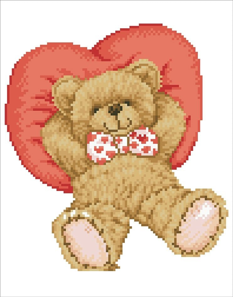 Se Diamond Dotz 27 x 35 cm - Afslappet bamse ✔ Kæmpe udvalg i Diamond Dotz ✔ Hurtig levering: 1 - 2 Hverdage samt billig fragt - Varenummer: MMA-212021 og barcode / Ean: &