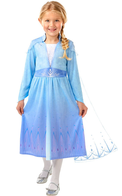 Se Disney Frost 2 ELSA Rejsekjole Udklædningstøj (2-9 år) ✔ Kæmpe udvalg i Rubie's ✔ Hurtig levering: 1 - 2 Hverdage samt billig fragt - Varenummer: MMA-203300468 og barcode / Ean: på lager - Udsalg på Disney Frost udklædning Spar op til 65% - Over 454 design brands på udsalg