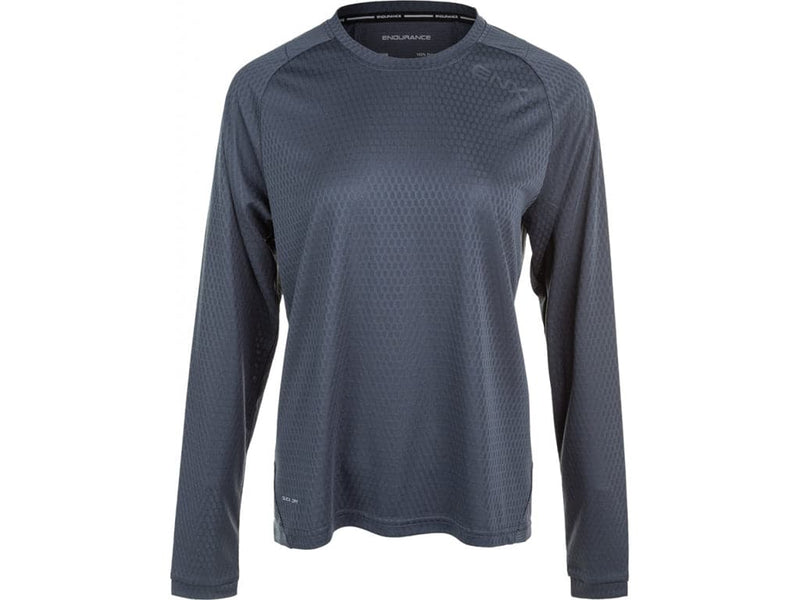 Se Endurance Jannie - Cykel/MTB trøje m. lange ærmer - Dame - India Ink - Str. 42/XL ❤ Kæmpe udvalg i Endurance ❤ Hurtig levering: 1 - 2 Hverdage samt billig fragt - Varenummer: CKP-5715041235476 og barcode / Ean: &