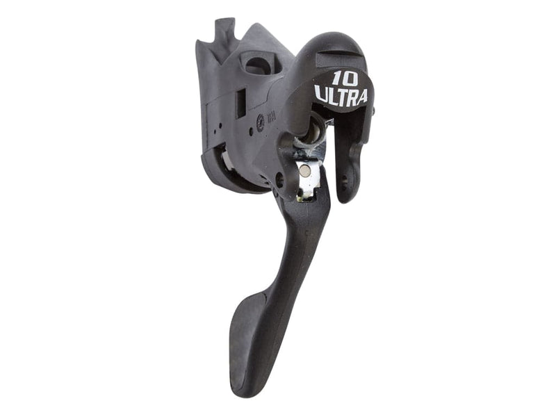 Se Campagnolo Carbon Record - Skiftegrebs body 2x10 gear - Højre side - uden bremsegreb ❤ Kæmpe udvalg i Campagnolo ❤ Hurtig levering: 1 - 2 Hverdage samt billig fragt - Varenummer: CKP-8004995864571 og barcode / Ean: &