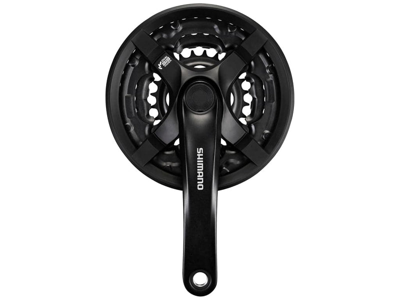 Se Shimano Tourney - Kranksæt FC-TY501 Sort Triple 42/34/24 tands - 170 mm pedalarme ❤ Kæmpe udvalg i Shimano ❤ Hurtig levering: 1 - 2 Hverdage samt billig fragt - Varenummer: CKP-4524667634041 og barcode / Ean: &