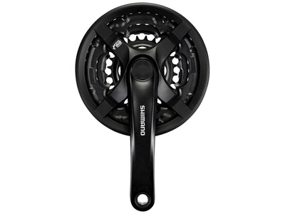 Se Shimano FC-TY501 - Kranksæt trippel 42-34-24 tands - 175mm pedalarme - Med chain guard ❤ Stort online udvalg i Shimano ❤ Hurtig levering: 1 - 2 Hverdage samt billig fragt ❤ Varenummer: CKP-4524667634157 og barcode / Ean: på lager - Udsalg på Kranksæt & pedalarme Spar op til 63% - Over 350 kendte brands på udsalg