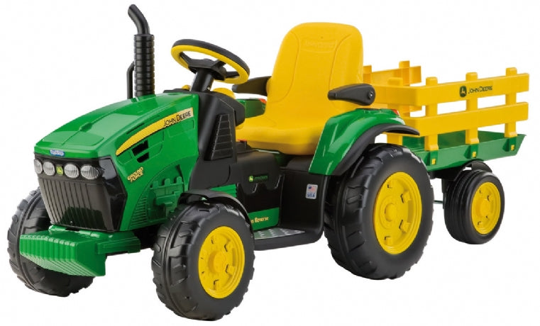 Se John Deere Ground Force EL Traktor med anhænger 12V ✔ Kæmpe udvalg i  Peg Perego ✔ Hurtig levering: 1 - 2 Hverdage samt billig fragt - Varenummer: MMA-120191 og barcode / Ean: &