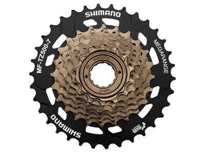 Se Shimano Frikrans - MF-TZ500 - 7 gear 14-34 tands med gevind ❤ Kæmpe udvalg i Shimano ❤ Hurtig levering: 1 - 2 Hverdage samt billig fragt - Varenummer: CKP-4524667689447 og barcode / Ean: '4524667689447 på lager - Udsalg på Kassetter Spar op til 61% - Over 434 design mærker på udsalg