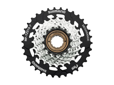 Se Shimano Frikrans - MF-TZ510 - 7 gear - 14-34 tands med gevind ❤ Stort online udvalg i Shimano ❤ Hurtig levering: 1 - 2 Hverdage samt billig fragt ❤ Varenummer: CKP-4550170617691 og barcode / Ean: på lager - Udsalg på Kassetter Spar op til 58% - Over 350 kendte brands på udsalg