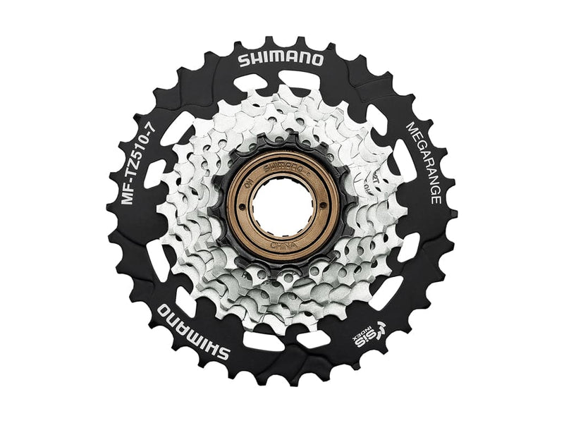 Se Shimano Frikrans - MF-TZ510 - 7 gear - 14-34 tands med gevind ❤ Stort online udvalg i Shimano ❤ Hurtig levering: 1 - 2 Hverdage samt billig fragt ❤ Varenummer: CKP-4550170617691 og barcode / Ean: på lager - Udsalg på Kassetter Spar op til 58% - Over 350 kendte brands på udsalg