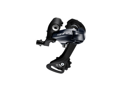 Se Shimano Sora RD-R3000-GS - Bagskifter - 3 x 8/9 gear med lang laske sort ✔ Kæmpe udvalg i  Shimano ✔ Hurtig levering: 1 - 2 Hverdage samt billig fragt - Varenummer: CKP-4524667678663 og barcode / Ean: '4524667678663 på lager - Udsalg på Bagskifter Spar op til 67% - Over 1454 kendte mærker på udsalg