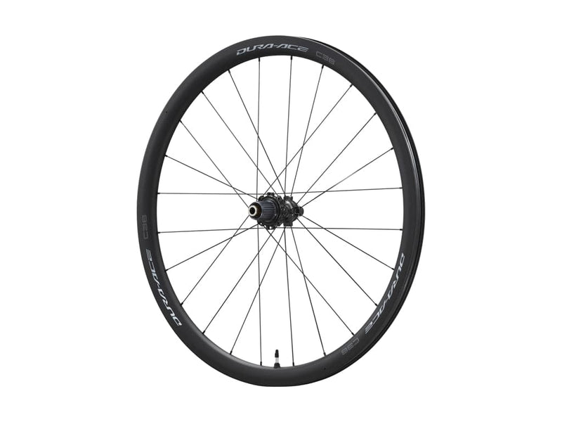 Se Shimano Dura Ace C36 - Baghjul Carbon 700c - Tubeless - Disc - E-Thru ❤ Kæmpe udvalg i Shimano ❤ Hurtig levering: 1 - 2 Hverdage samt billig fragt - Varenummer: CKP-4550170890841 og barcode / Ean: &