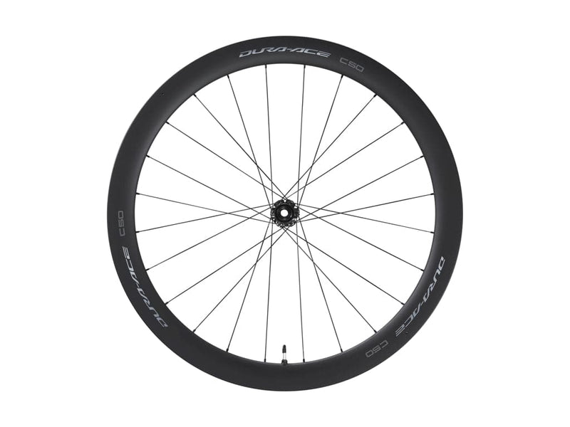 Se Shimano Dura Ace C50 - Forhjul Carbon 700c - Tubeless - Disc - E-Thru ❤ Kæmpe udvalg i Shimano ❤ Hurtig levering: 1 - 2 Hverdage samt billig fragt - Varenummer: CKP-4550170890964 og barcode / Ean: &