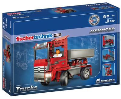 Se Fischertechnik Advanced Trucks 5-i-1 (390 dele) ✔ Kæmpe udvalg i  Fischertechnik ✔ Hurtig levering: 1 - 2 Hverdage samt billig fragt - Varenummer: MMA-205540582 og barcode / Ean: '4048962280029 på lager - Udsalg på Fischertechnik Advanced (fra 7 år) Spar op til 53% - Over 434 design brands på udsalg