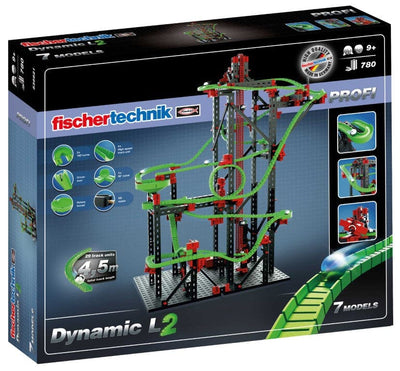 Se Fischertechnik Profi Dynamic L2 Kuglebane (780 dele) ✔ Kæmpe udvalg i  Fischertechnik ✔ Hurtig levering: 1 - 2 Hverdage samt billig fragt - Varenummer: MMA-205536621 og barcode / Ean: '4048962250282 på lager - Udsalg på Fischertechnik Profi (fra 7 år) Spar op til 64% - Over 434 design brands på udsalg