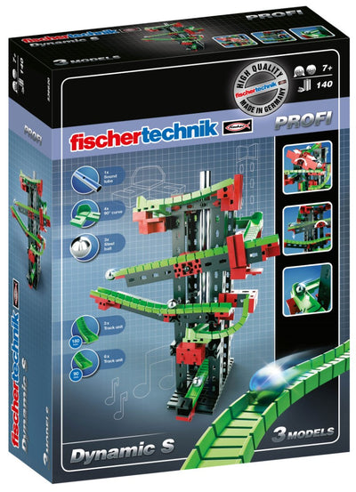 Se Fischertechnik Profi Dynamic S Kuglebane (140 dele) ✔ Kæmpe udvalg i Fischertechnik ✔ Hurtig levering: 1 - 2 Hverdage samt billig fragt - Varenummer: MMA-205536620 og barcode / Ean: '4048962250275 på lager - Udsalg på Fischertechnik Profi (fra 7 år) Spar op til 55% - Over 454 kendte mærker på udsalg