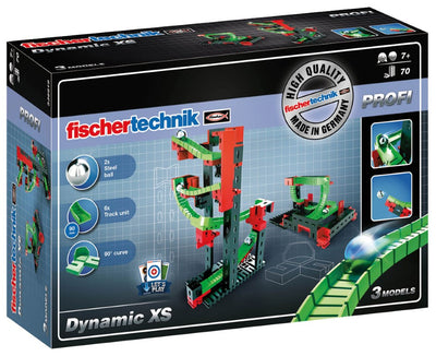 Se Fischertechnik Profi Dynamic XS Kuglebane (70 dele) ✔ Kæmpe udvalg i Fischertechnik ✔ Hurtig levering: 1 - 2 Hverdage samt billig fragt - Varenummer: MMA-205536619 og barcode / Ean: '4048962250268 på lager - Udsalg på Fischertechnik Profi (fra 7 år) Spar op til 62% - Over 454 kendte mærker på udsalg