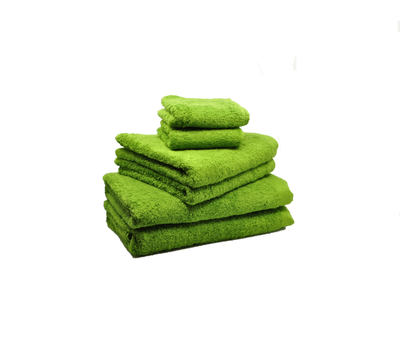 DRT Color Hotel kvalitets håndklæder 70x140 cm. Æble grøn 1 stk - Køb online nu