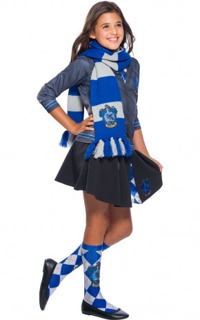 Se Harry Potter Ravenclaw Deluxe Halstørklæde ✔ Kæmpe udvalg i Rubie&
