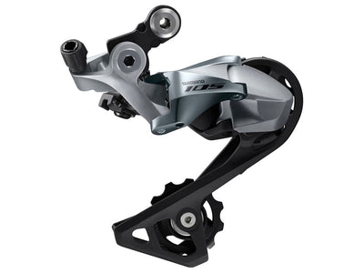 Se Shimano 105 Bagskifter sølv - RD-R7000-GSS til 2 x 11 gear med medium laske ❤ Kæmpe udvalg i Shimano ❤ Hurtig levering: 1 - 2 Hverdage samt billig fragt - Varenummer: CKP-4524667871125 og barcode / Ean: '4524667871125 på lager - Udsalg på Bagskifter Spar op til 57% - Over 350 kendte brands på udsalg