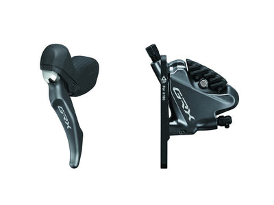 Se Shimano GRX - STI-greb, bremsekaliber og olieslange - Dobbelt - Hydraulisk - RX810/RX810 ❤ Kæmpe udvalg i Shimano ❤ Hurtig levering: 1 - 2 Hverdage samt billig fragt - Varenummer: CKP-4550170449872 og barcode / Ean: '4550170449872 på lager - Udsalg på Skivebremser Spar op til 61% - Over 312 kendte brands på udsalg