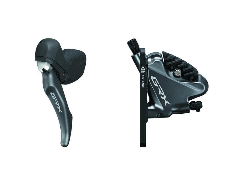 Se Shimano GRX - STI-greb, bremsekaliber og olieslange - Dobbelt - Hydraulisk - RX810/RX810 ❤ Kæmpe udvalg i Shimano ❤ Hurtig levering: 1 - 2 Hverdage samt billig fragt - Varenummer: CKP-4550170449872 og barcode / Ean: &