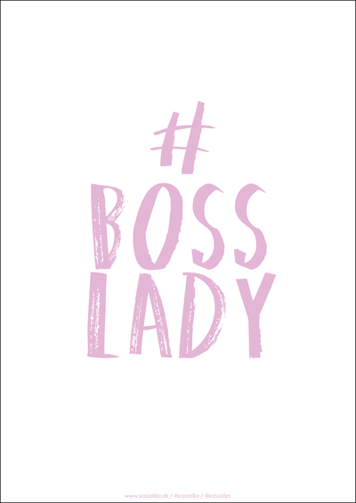 Se Kasia Lilja A4 Plakat - BOSS LADY (Pink) ❤ Stort online udvalg i Kasia Lilja ❤ Hurtig levering: 1 - 2 Hverdage samt billig fragt ❤ Varenummer: KASL-5133 og barcode / Ean: 5710495005781 på lager - Udsalg på Boligtilbehør - Over 424 kendte brands på udsalg