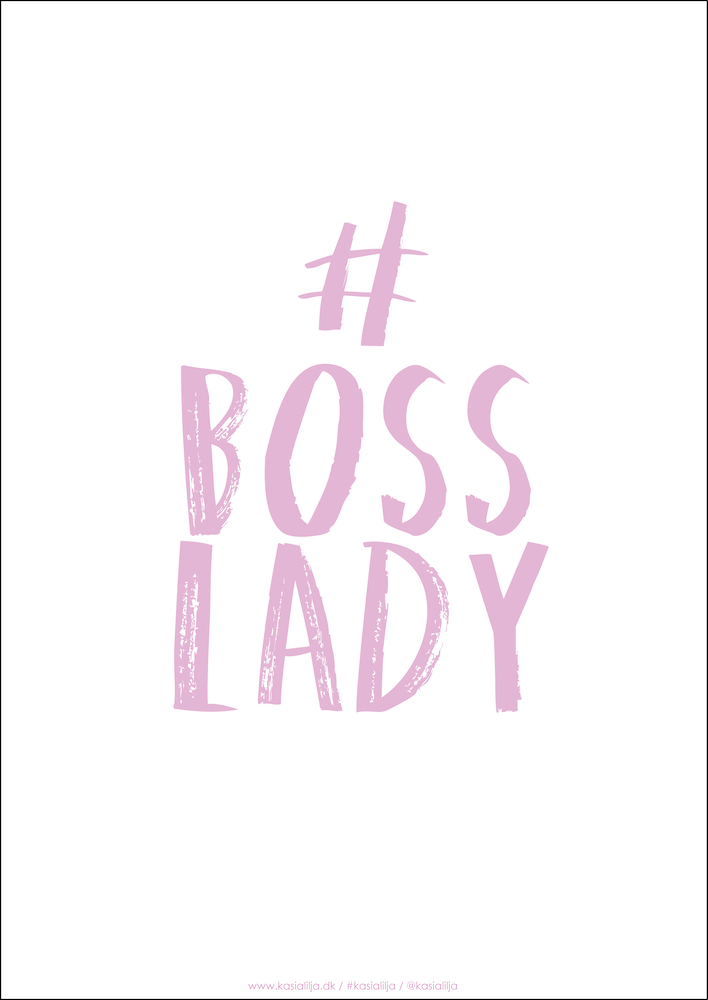 Se Kasia Lilja A4 Plakat - BOSS LADY (Pink) ❤ Stort online udvalg i Kasia Lilja ❤ Hurtig levering: 1 - 2 Hverdage samt billig fragt ❤ Varenummer: KASL-5133 og barcode / Ean: 5710495005781 på lager - Udsalg på Boligtilbehør - Over 424 kendte brands på udsalg