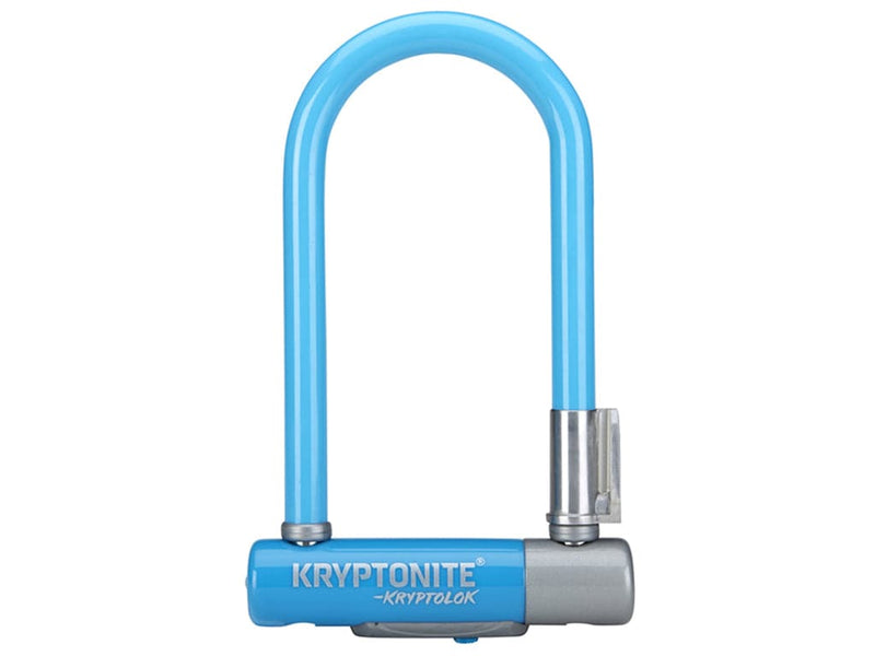 Se Kryptonite bøjlelås - Kryptolok 2 Mini 7 - U-Lock 8,2x17,8cm - Blå ✔ Kæmpe udvalg i  Kryptonite ✔ Hurtig levering: 1 - 2 Hverdage samt billig fragt - Varenummer: CKP-720018002017 og barcode / Ean: &