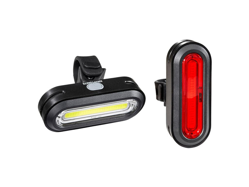 Se Kryptonite Avenue - Cykellygtesæt F100 og R50 - 100 og 50 lumen - USB opladelig ❤ Stort online udvalg i Kryptonite ❤ Hurtig levering: 1 - 2 Hverdage samt billig fragt - Varenummer: CKP-720018003694 og barcode / Ean: &