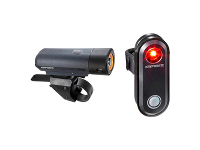 Se Kryptonite Street - Cykellygtesæt F300 og R30 - 300 og 30 lumen - USB opladelig ✔ Kæmpe udvalg i  Kryptonite ✔ Hurtig levering: 1 - 2 Hverdage samt billig fragt - Varenummer: CKP-720018004509 og barcode / Ean: '720018004509 på lager - Udsalg på Lygtesæt Spar op til 62% - Over 1454 kendte brands på udsalg