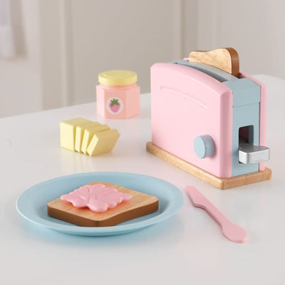 Se KidKraft Pastel Træ Toaster ✔ Kæmpe udvalg i Kidkraft ✔ Hurtig levering: 1 - 2 Hverdage samt billig fragt - Varenummer: MMA-16363374 og barcode / Ean: '706943633748 på lager - Udsalg på Legekøkken Tilbehør Spar op til 51% - Over 454 kendte mærker på udsalg