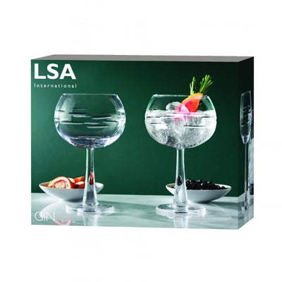 Se Ginglas Gin Sæt 2 Lsa 420ml, 17,3x11,1x11,1cm ✔ Kæmpe udvalg i LSA INTERNATIONAL ✔ Hurtig levering: 1 - 2 Hverdage samt billig fragt - Varenummer: BAR-688970 og barcode / Ean: '5012548544187 på lager - Udsalg på Glas - Cocktailglas - Gin glas Spar op til 57% - Over 322 kendte brands på udsalg