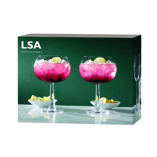 Se Ginglas Gin Grand Sæt 2 Lsa 690ml, 18,3x12,4x12,4cm ✔ Kæmpe udvalg i LSA INTERNATIONAL ✔ Hurtig levering: 1 - 2 Hverdage samt billig fragt - Varenummer: BAR-688972 og barcode / Ean: &