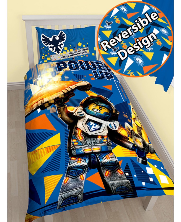 Se Lego Nexo Knights V2 Sengetøj 2i1 design ✔ Kæmpe udvalg i Mmaction ✔ Hurtig levering: 1 - 2 Hverdage samt billig fragt - Varenummer: MMA-168155 og barcode / Ean: &