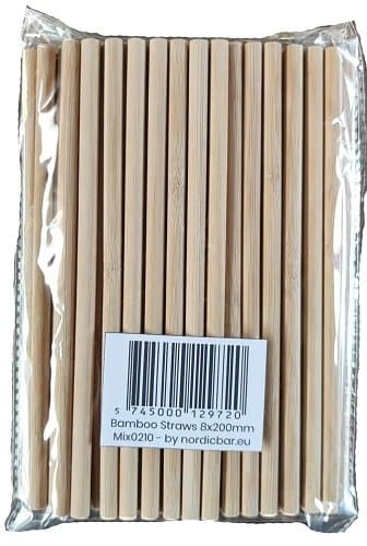 Se Bambus Sugerør 8x200m (5mm Indre Diameter) 50 Stk ❤ Kæmpe udvalg i PRIME BAR ❤ Hurtig levering: 1 - 2 Hverdage samt billig fragt - Varenummer: BAR-615523 og barcode / Ean: &