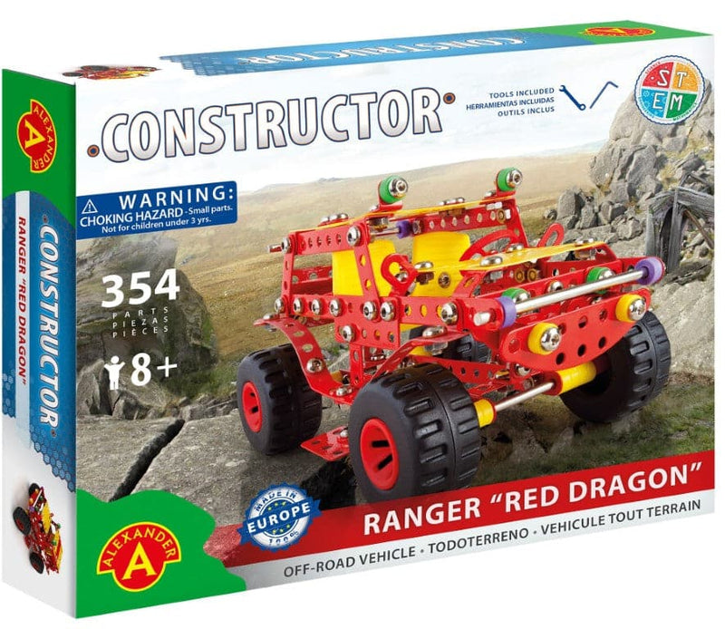 Se Off-Road Ranger Metal Konstruktionsbyggesæt - Red Dragon ✔ Kæmpe udvalg i Alexander ✔ Hurtig levering: 1 - 2 Hverdage samt billig fragt - Varenummer: MMA-2181271 og barcode / Ean: &