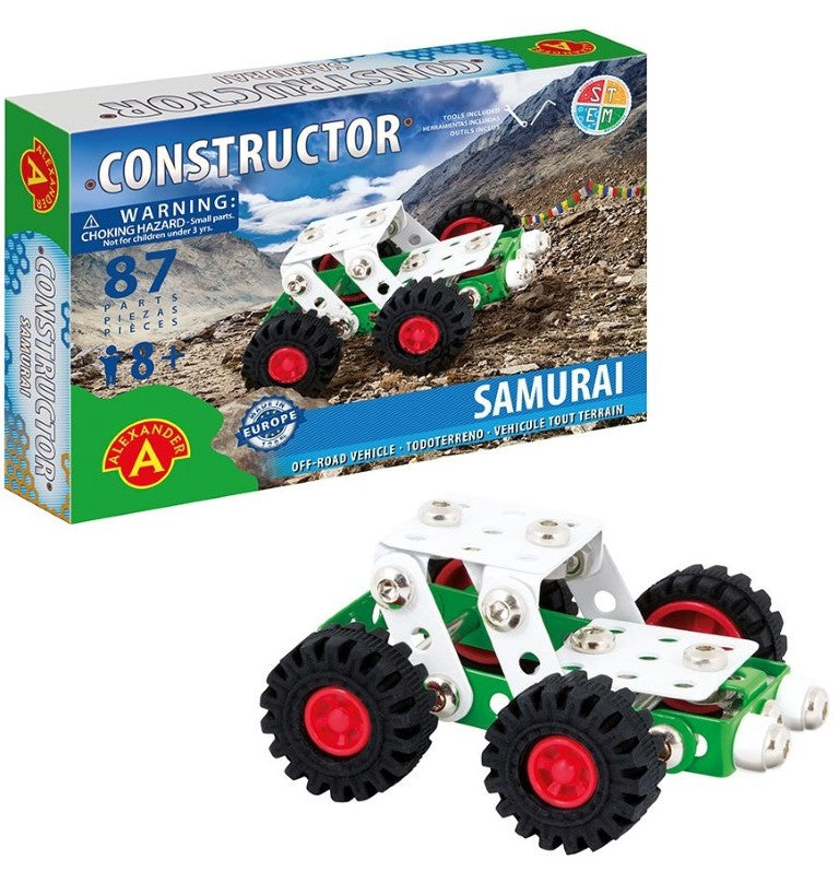 Se Off-road bil Metal Konstruktionsbyggesæt - Samurai ❤ Stort online udvalg i Alexander ❤ Hurtig levering: 1 - 2 Hverdage samt billig fragt ❤ Varenummer: MMA-2181606 og barcode / Ean: &