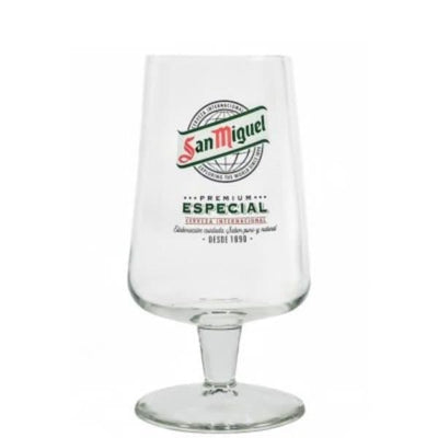 Se San Miguel Ølglas M/fod 25 Cl. ✔ Kæmpe udvalg i Barlife ✔ Hurtig levering: 1 - 2 Hverdage samt billig fragt - Varenummer: BAR-684802 og barcode / Ean: '5601259053073 på lager - Udsalg på Outlet Spar op til 54% - Over 322 kendte brands på udsalg