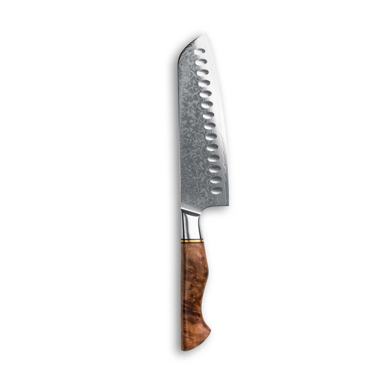 Se Santoku kniv - Bright ❤ Kæmpe udvalg i Qookware ❤ Hurtig levering: 1 - 2 Hverdage samt billig fragt - Varenummer: QOO-46455248716122 og barcode / Ean: &