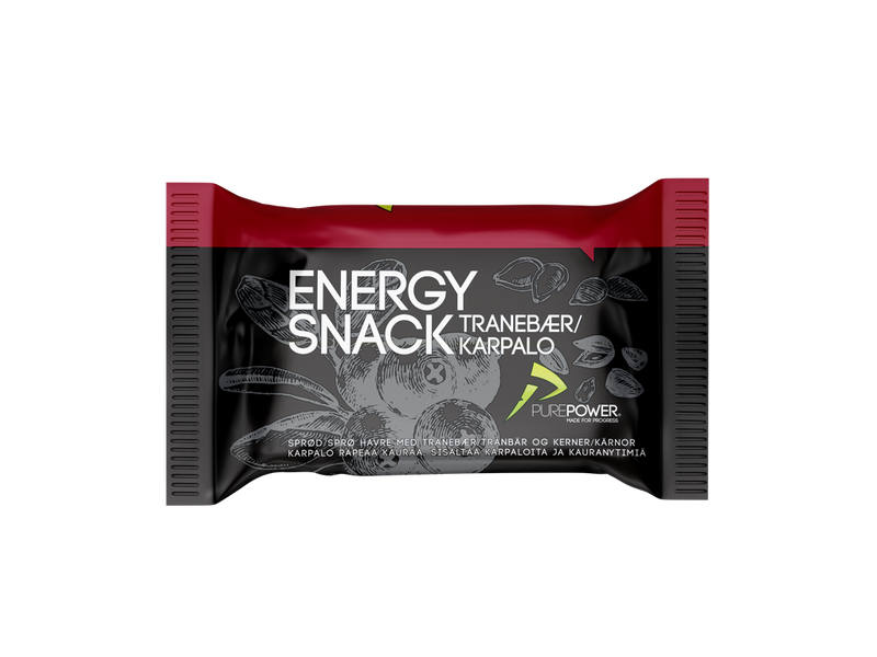 Se PurePower Energy Snack - Tranebær - 60 gram. ❤ Kæmpe udvalg i PurePower ❤ Hurtig levering: 1 - 2 Hverdage samt billig fragt - Varenummer: CKP-5701477926828 og barcode / Ean: &