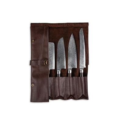 Se Knivmappe i læder med plads til 5 knive ❤ Kæmpe udvalg i Qookware ❤ Hurtig levering: 1 - 2 Hverdage samt billig fragt - Varenummer: QOO-46454245589338 og barcode / Ean: på lager - tilbud på Knivmappe Spar op til 56% - Over 454 design mærker på tilbud